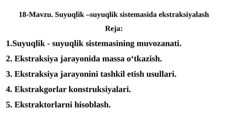 ekstraksiyalash 1