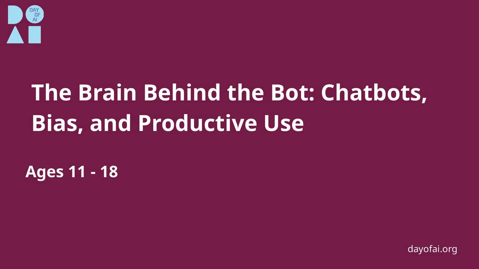 The Brain Behind the Bot: Chatbots, Bias, and Productive Use 1
