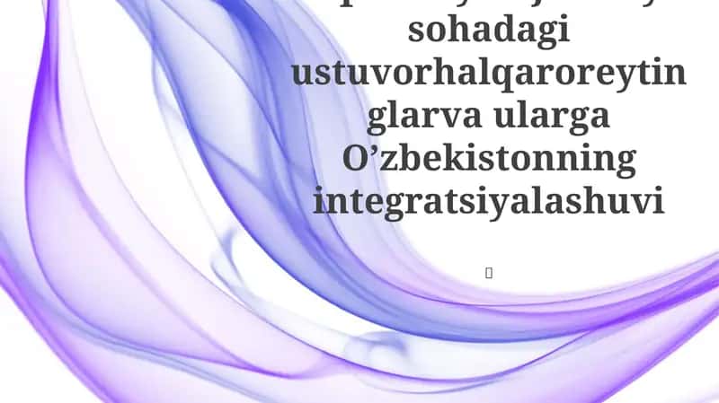 Inson kapitali va ijtimoiy taraqqiyot 1