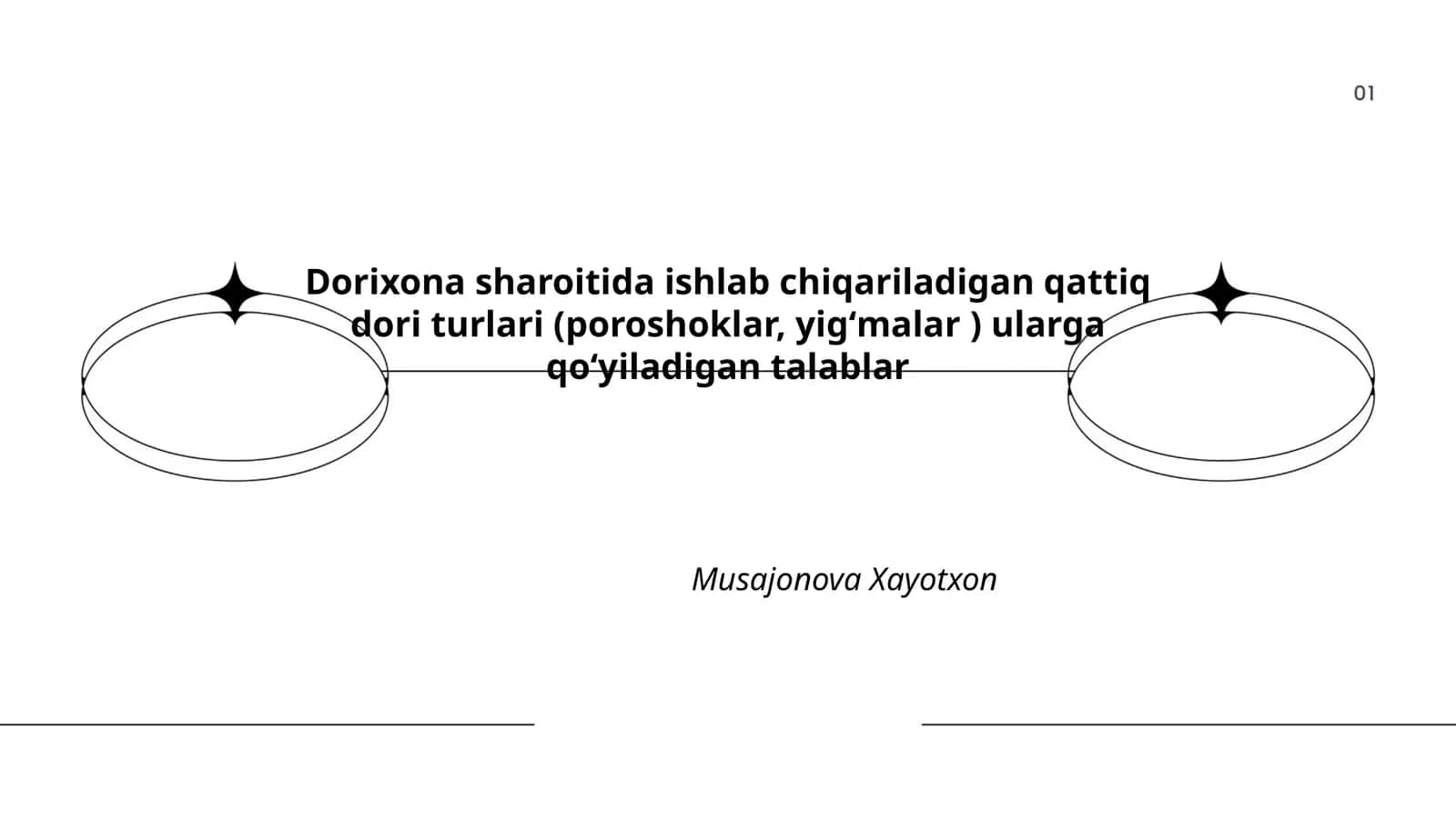 Dori poroshoklarining sifat standartlari 1