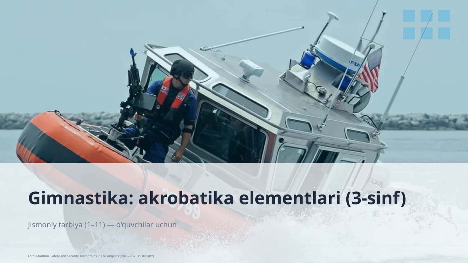 Gimnastika: akrobatika elementlari (3-sinf) 1