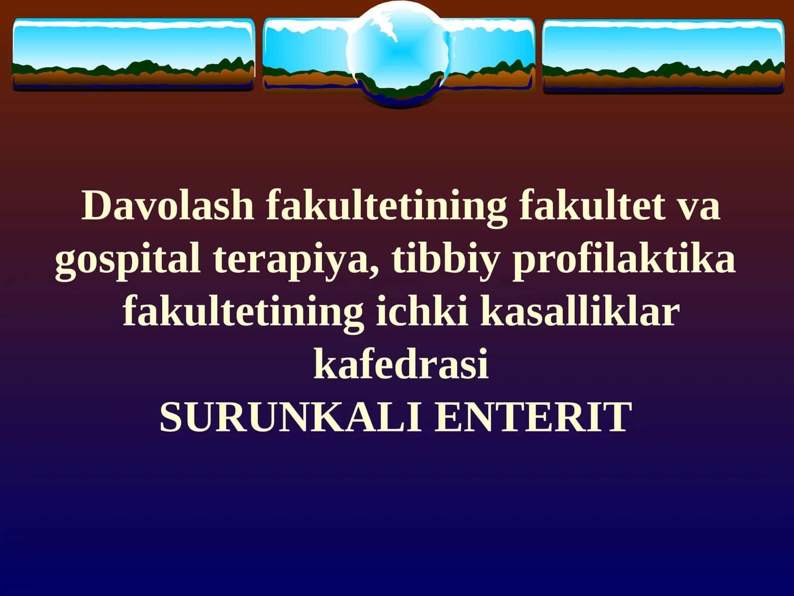 Surunkali enterit 1