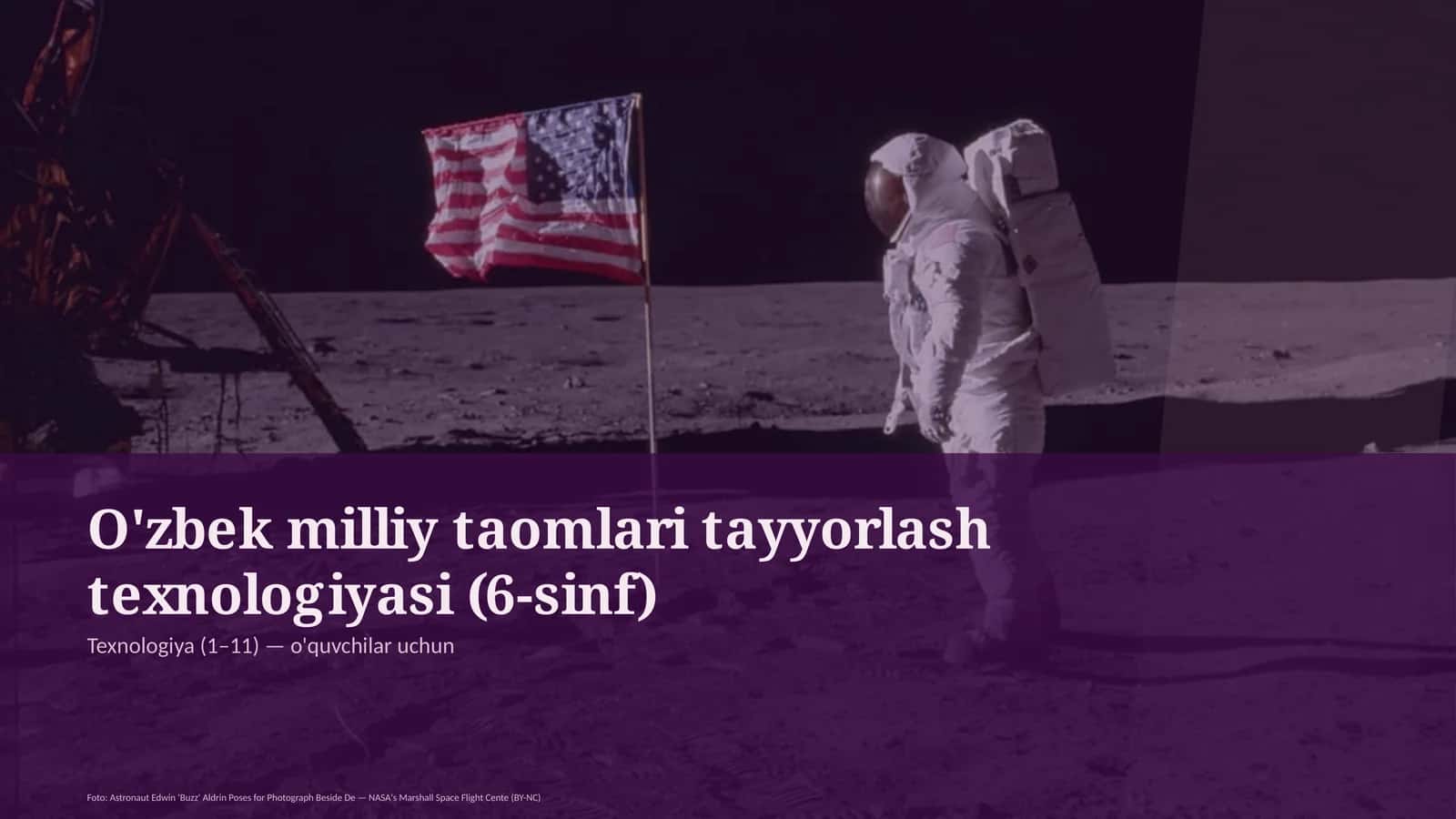 O'zbek milliy taomlari tayyorlash texnologiyasi (6-sinf) 1