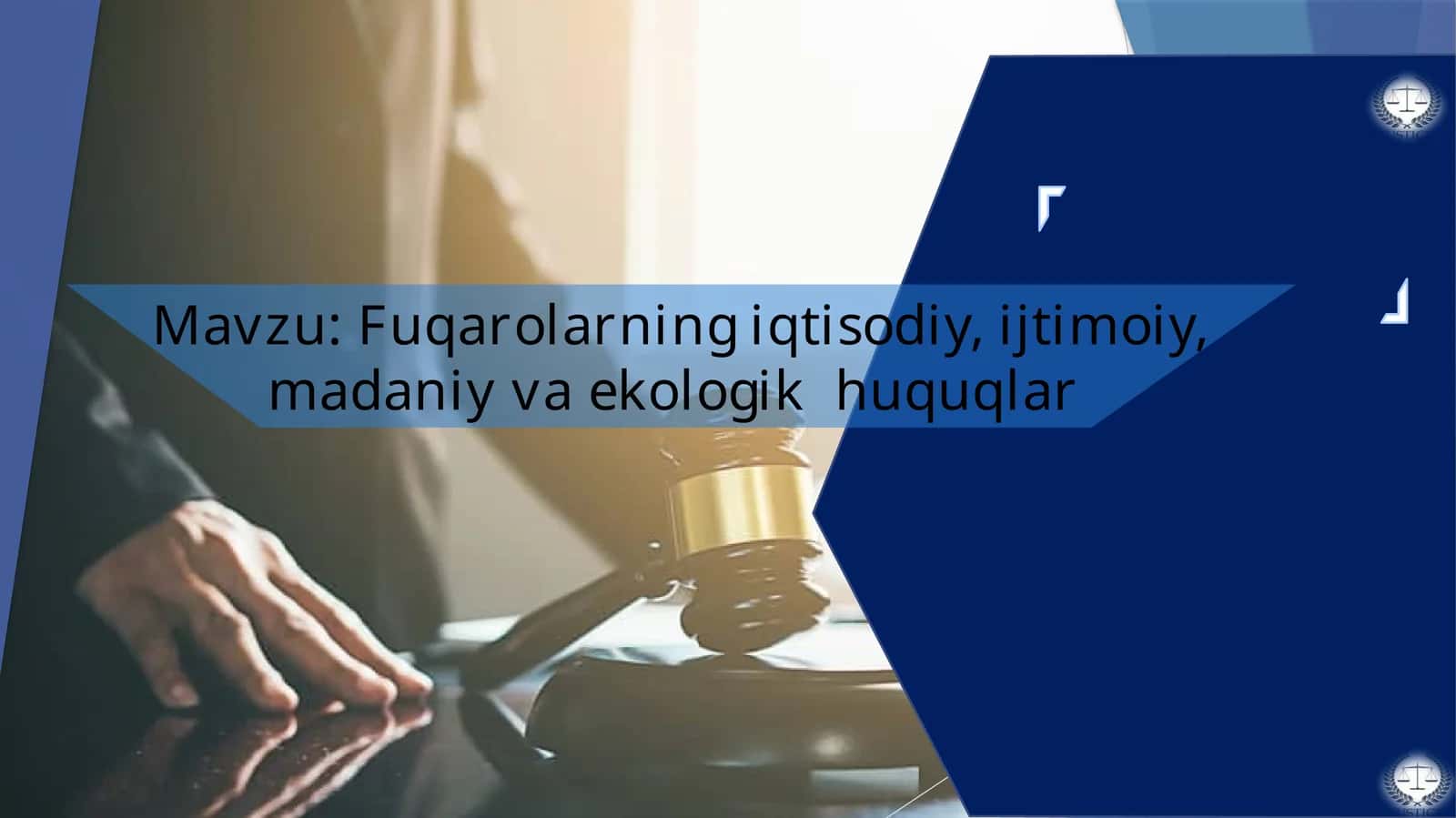 Fuqarolarning iqtisodiy, ijtimoiy, madaniy va ekologik  huquqlar 1