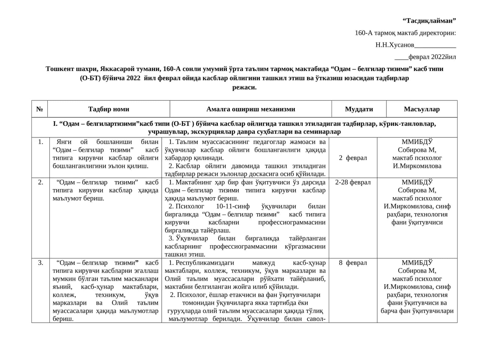 Одам–белгилар тизими 1