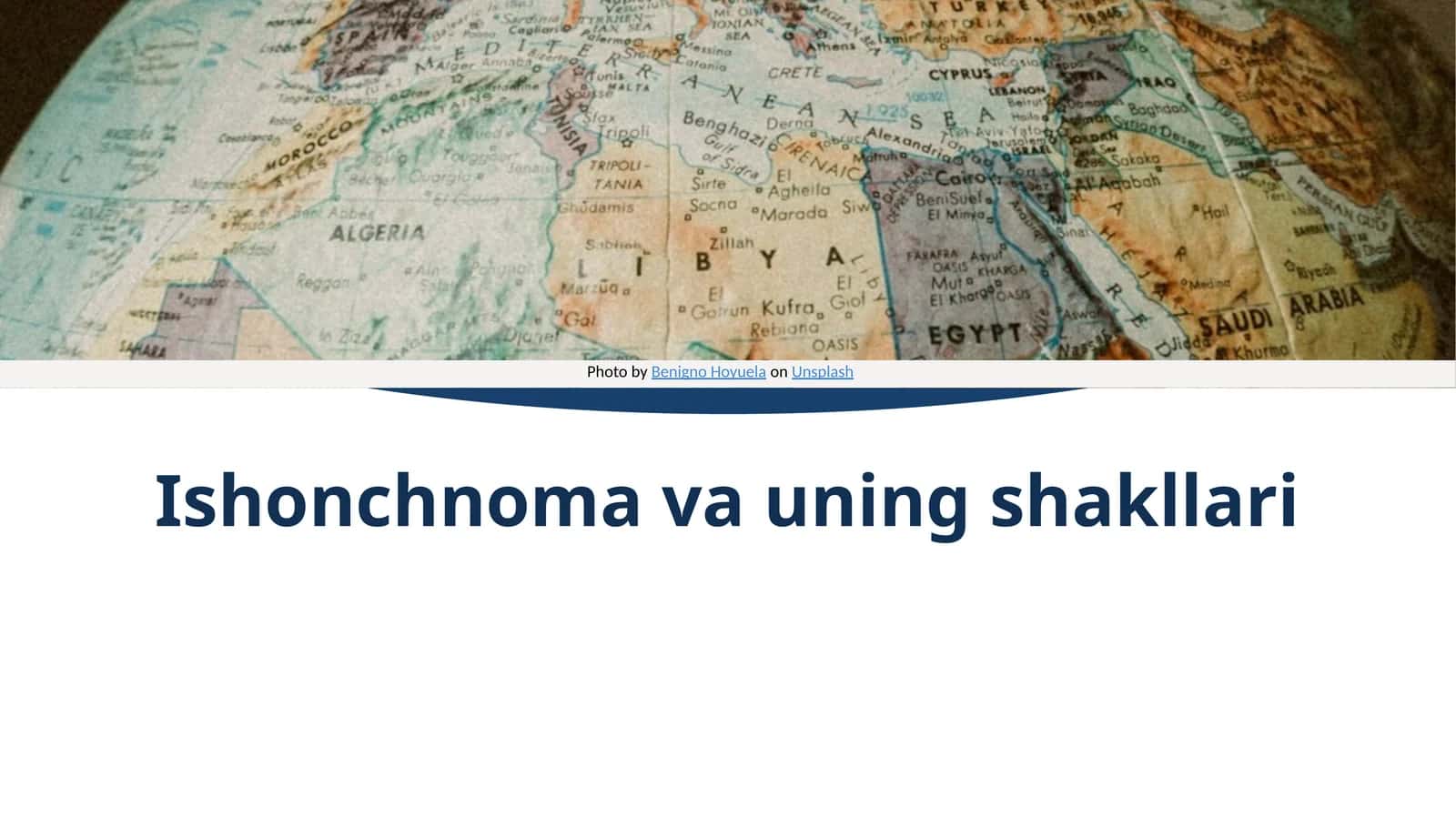 Ishonchnoma va uning shakllari 1