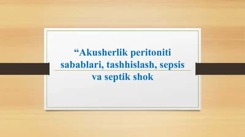 Akusherlikperitonit 1