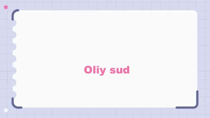Oliy sud 1