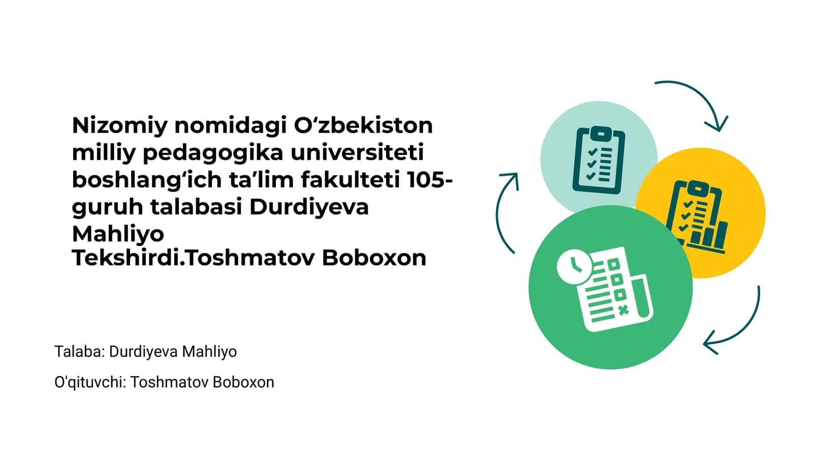 Oʻzbekiston milliy pedagogika universiteti haqida 1