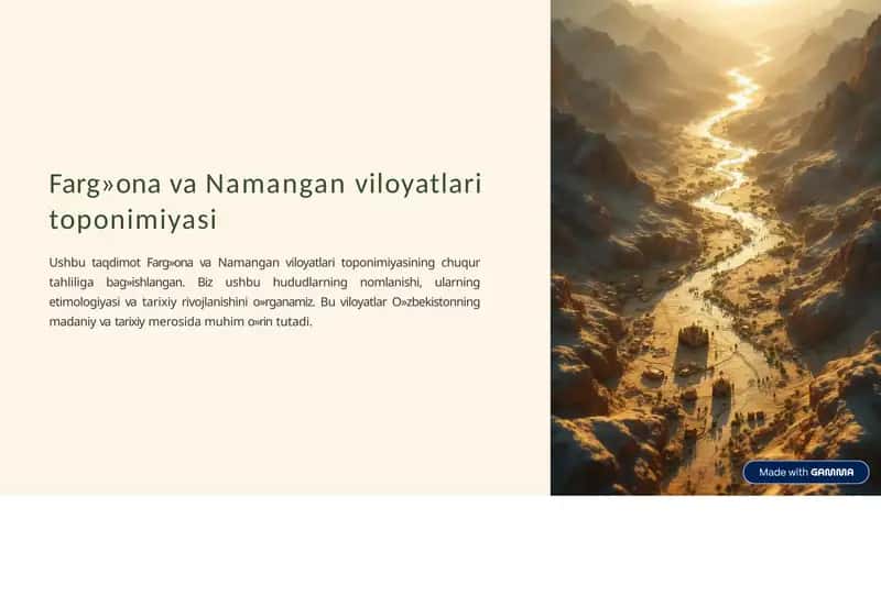 Fargona namangan toponomiyasu 1
