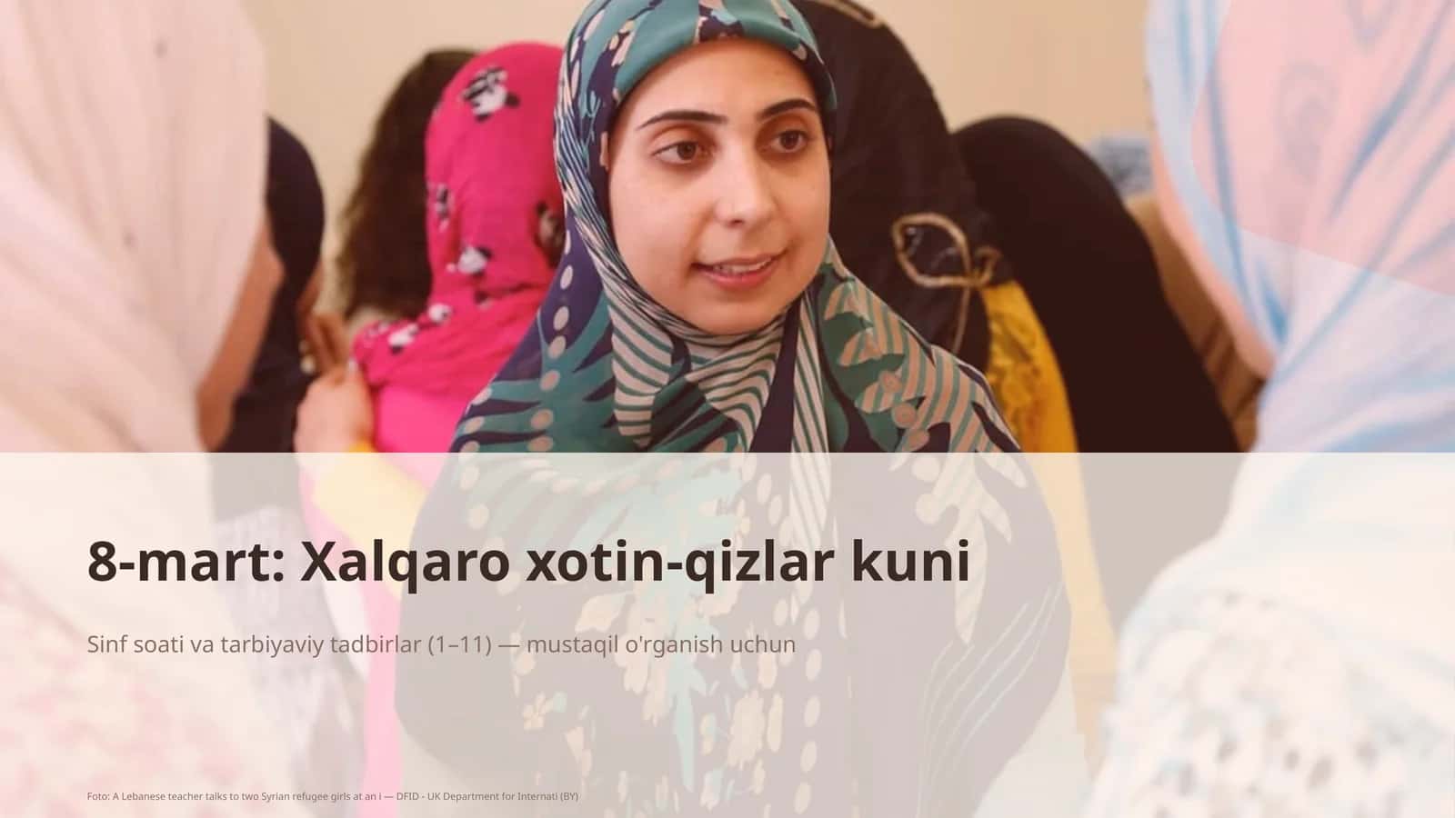 8-mart: Xalqaro xotin-qizlar kuni 1