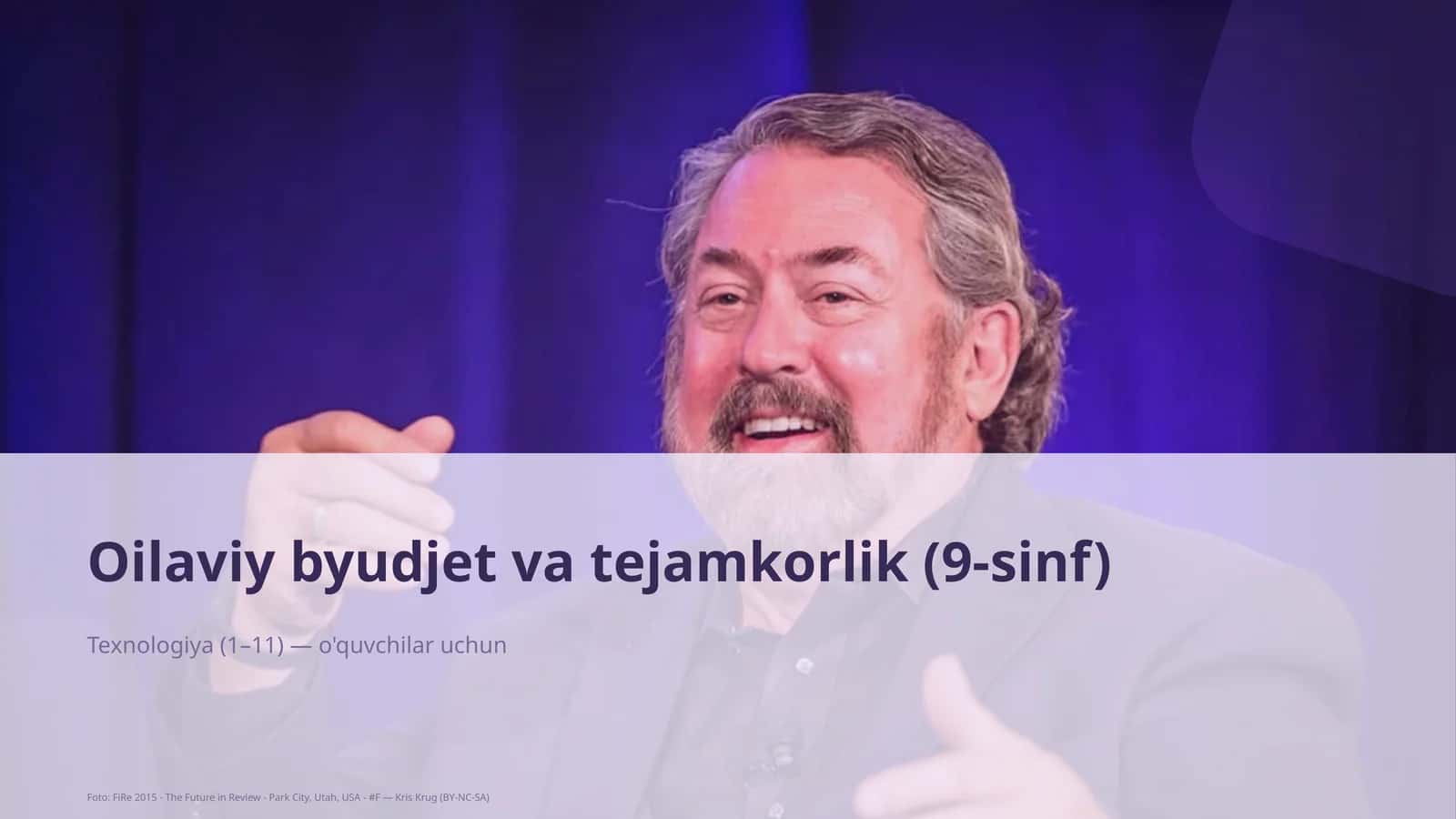 Texnologiya (1–11) — o'quvchilar uchun 1