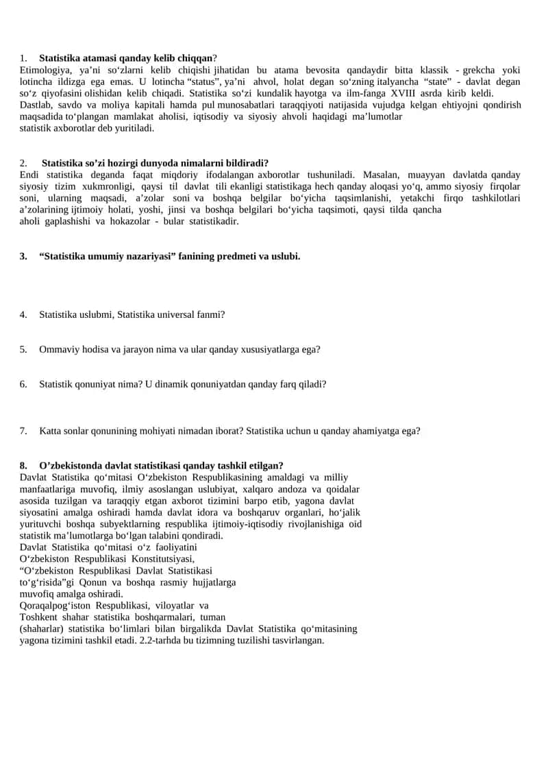 Statistika 1