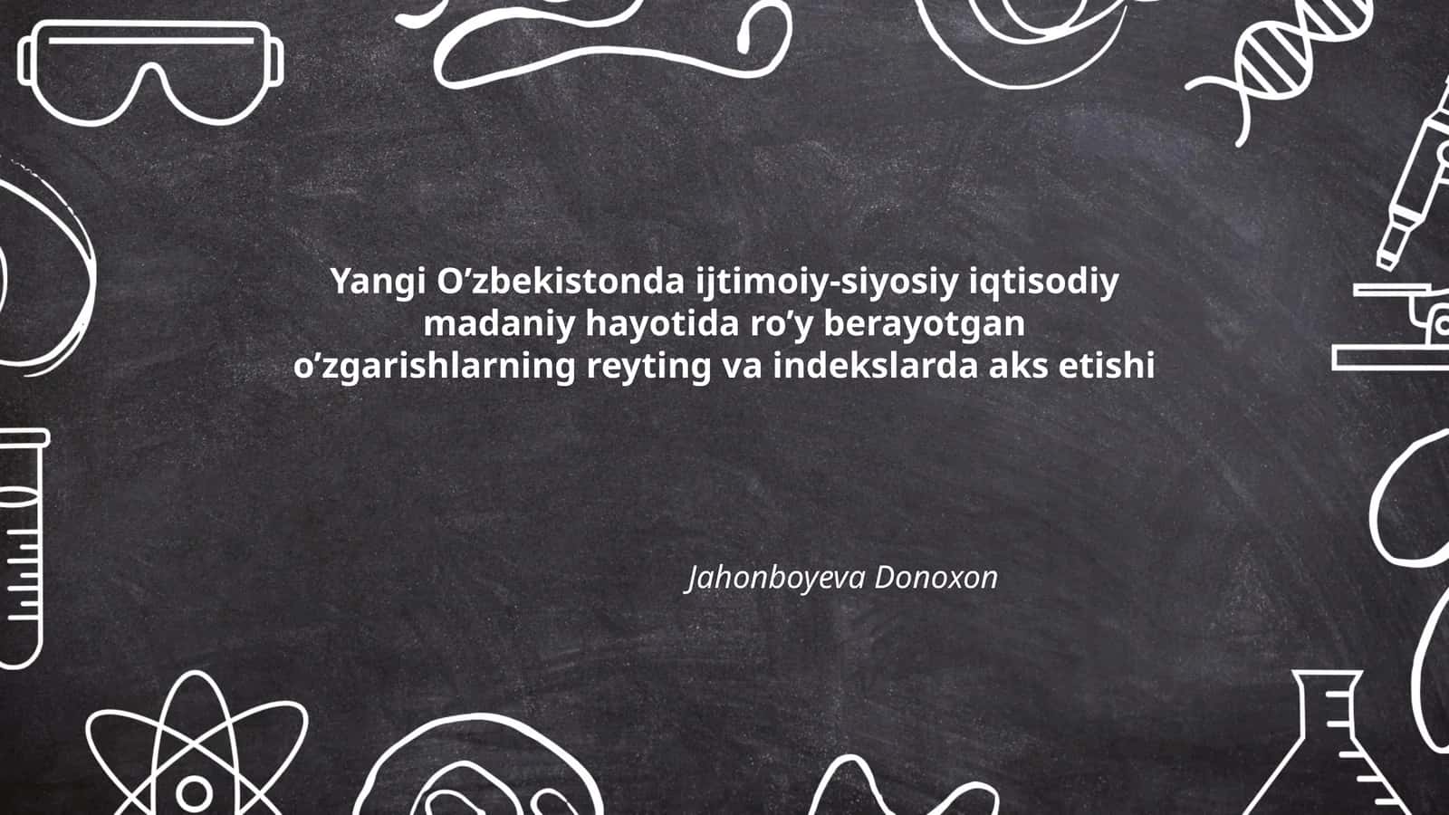 Ijtimoiy-siyosiy Iqtisodiy Hayotdagi O’zgarishlar 1
