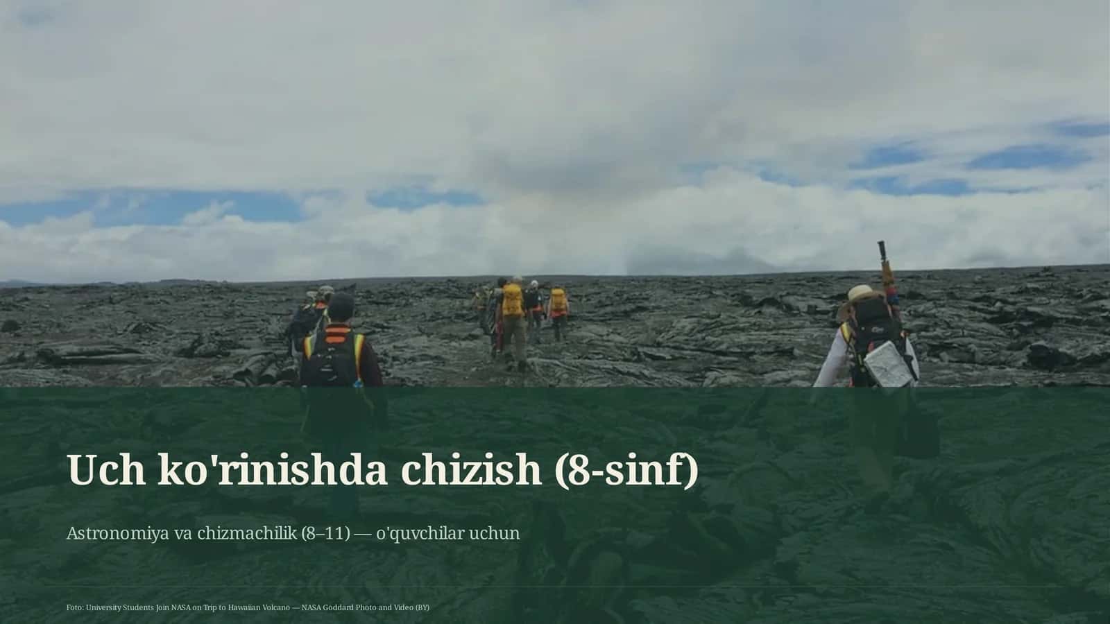 Uch ko'rinishda chizish (8-sinf) 1