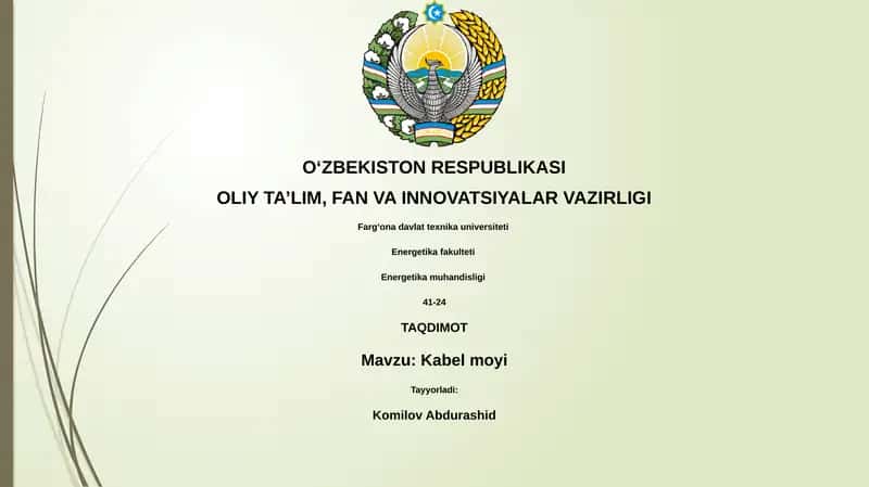 Kabel moyi 1