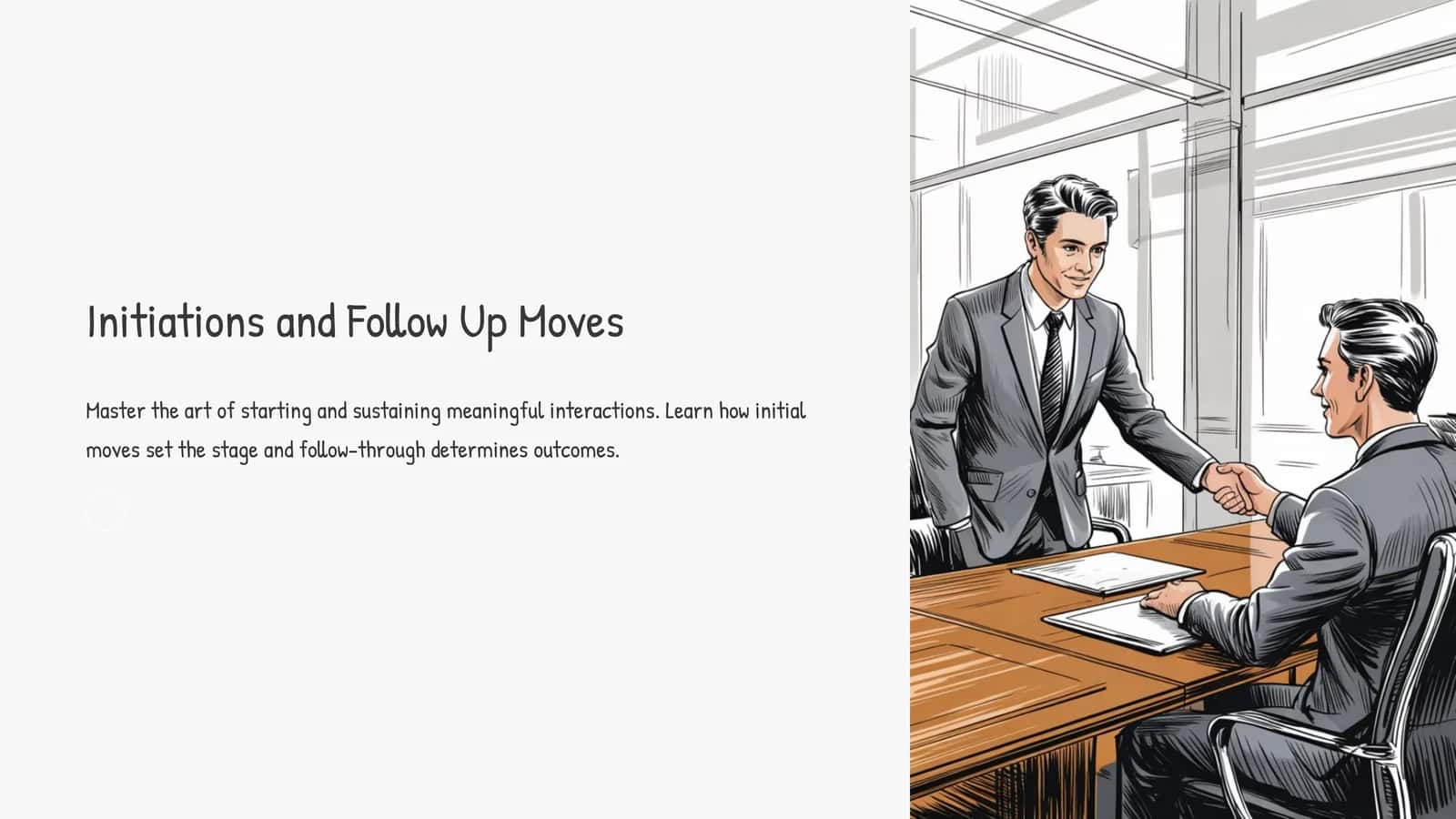 Initiations and Follow Up Moves 1