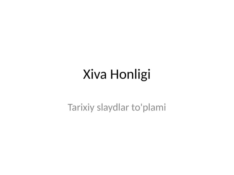 Xiva Honligi 1