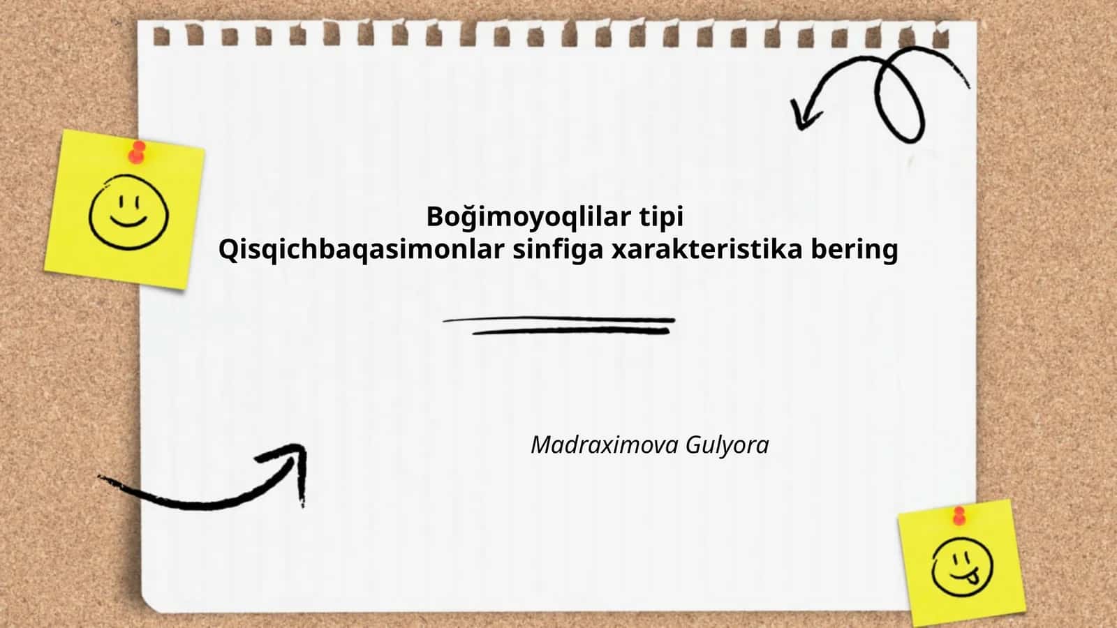 Boğimoyoqlilar tipi 1