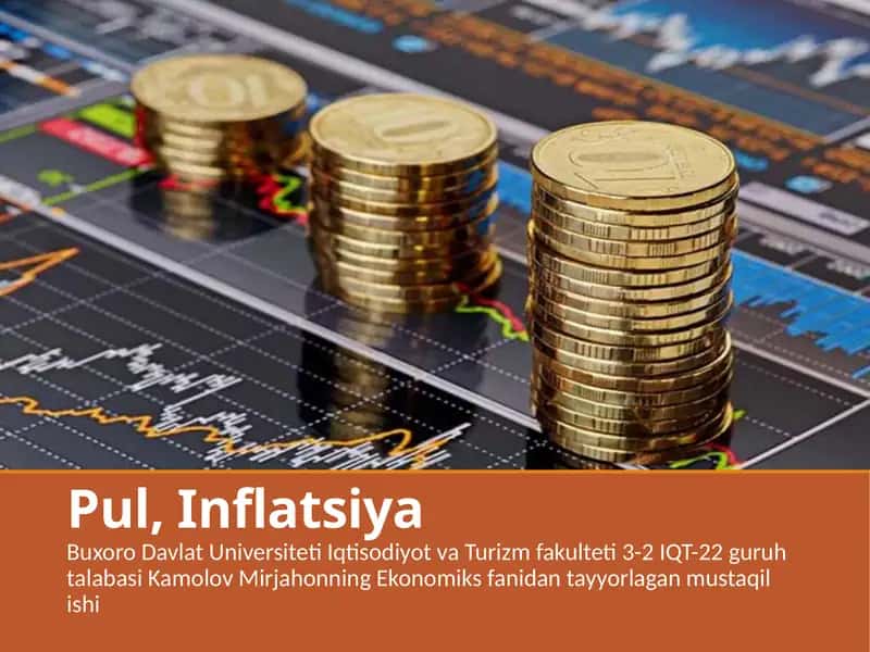 Pul inflatsiyasi 1