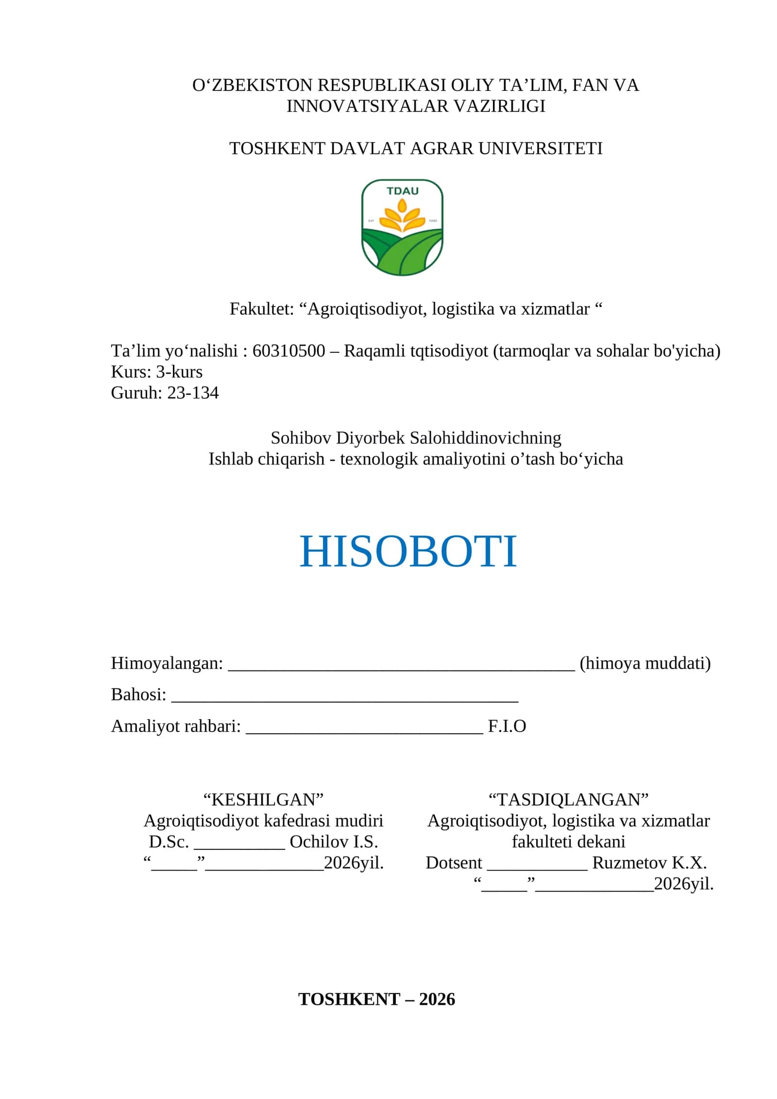 “OLTINSOY FAYZ XASAN” MCHJ. Xo‘jalik asosan donli ekinlar – guruch va bug‘doy yetishtirish, qayta ishlash va sotish bilan shug‘ullanadi. 1