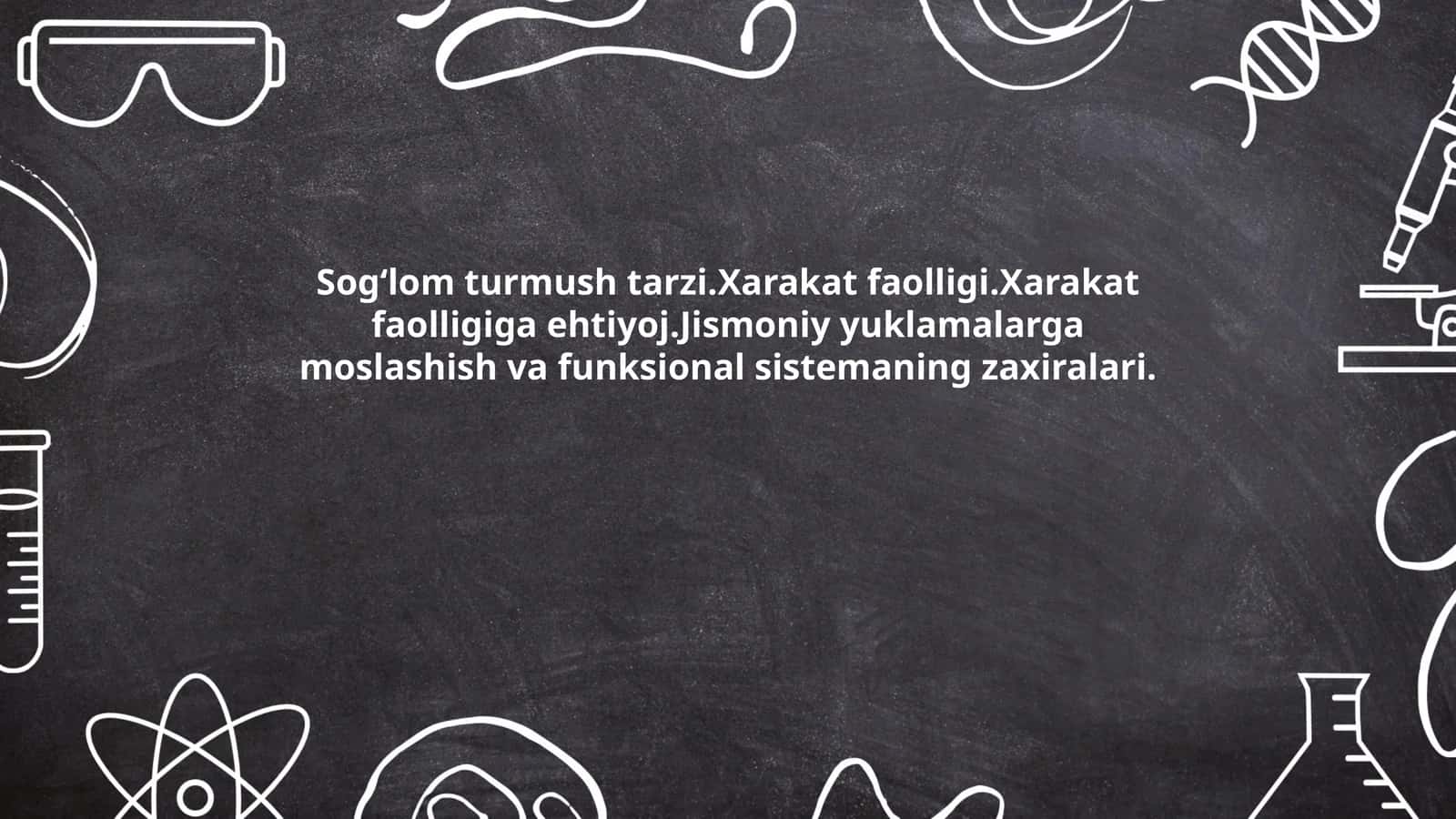 Sogʻlom turmush tarzi tamoyillari 1