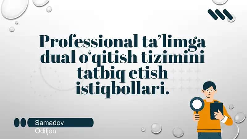 Dual Ta’lim Tizimi 1