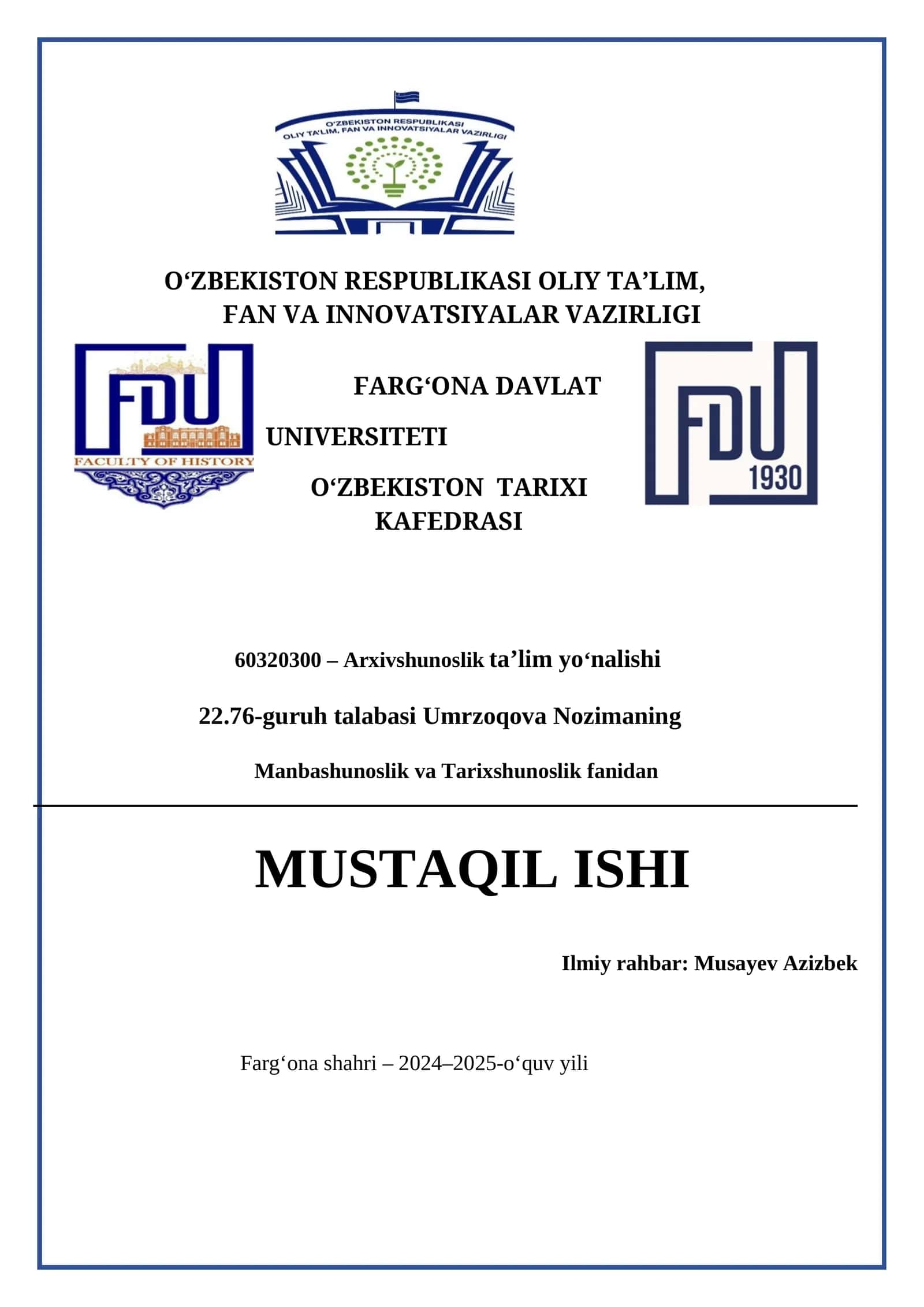 Tarixi ar-rusul va-l-muluk 1