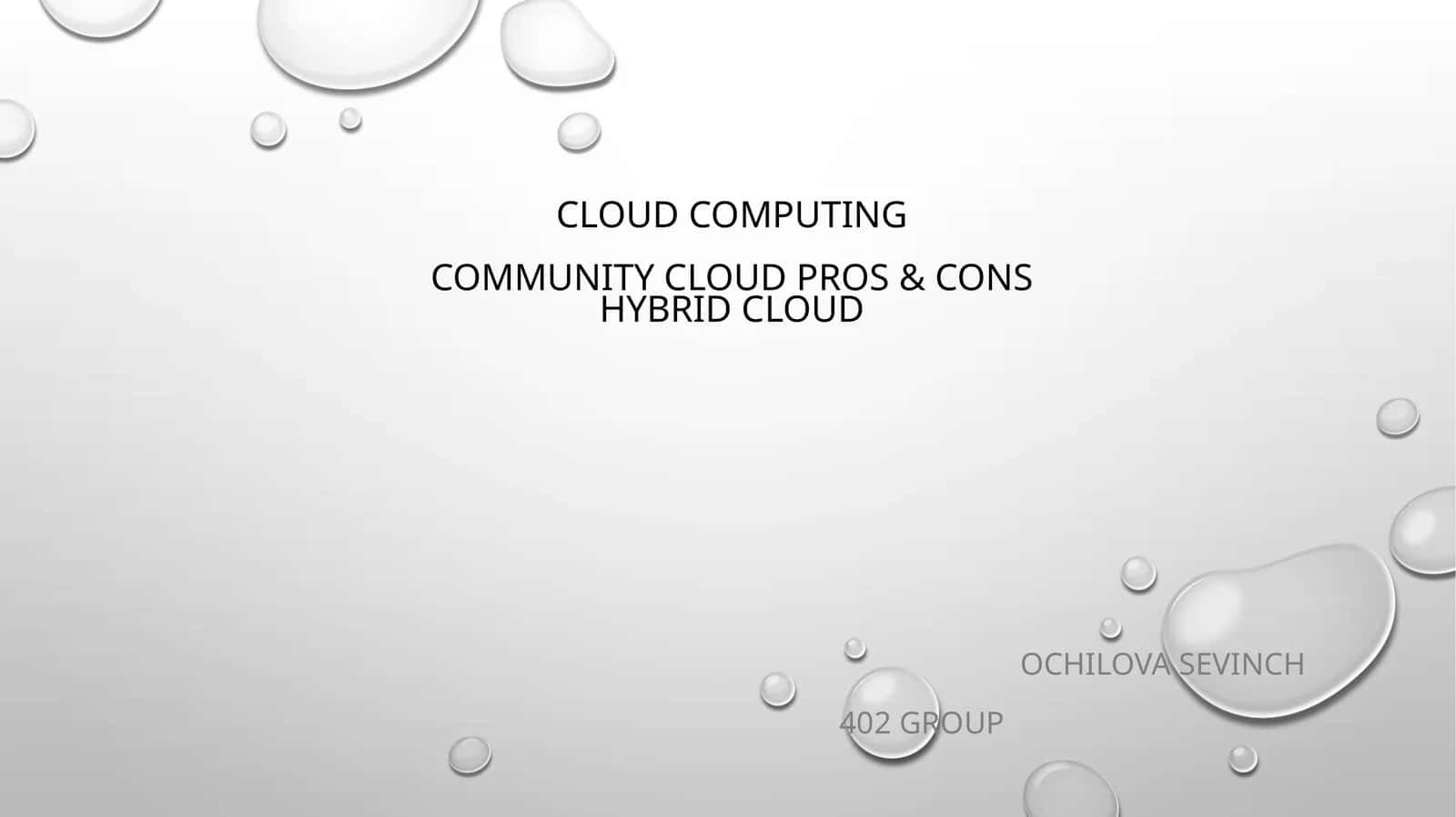 cloud computingcommunity cloud pros & consHybrid cloud 1