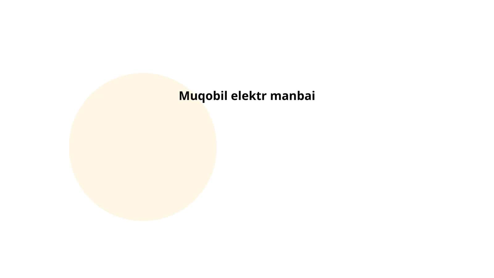 Muqobil elektr manbai 1