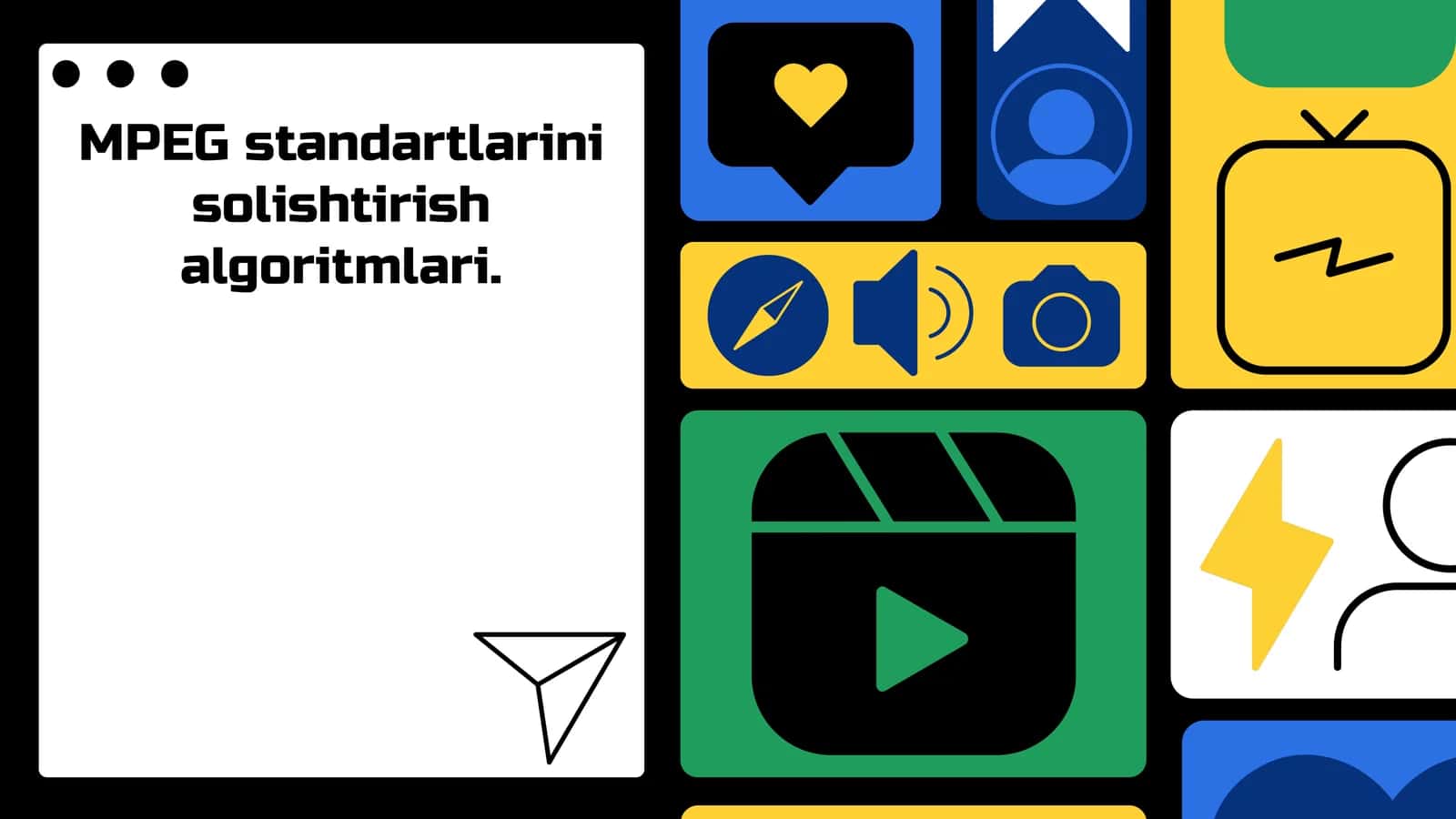 MPEG standartlarini solishtirish algoritmlari 1