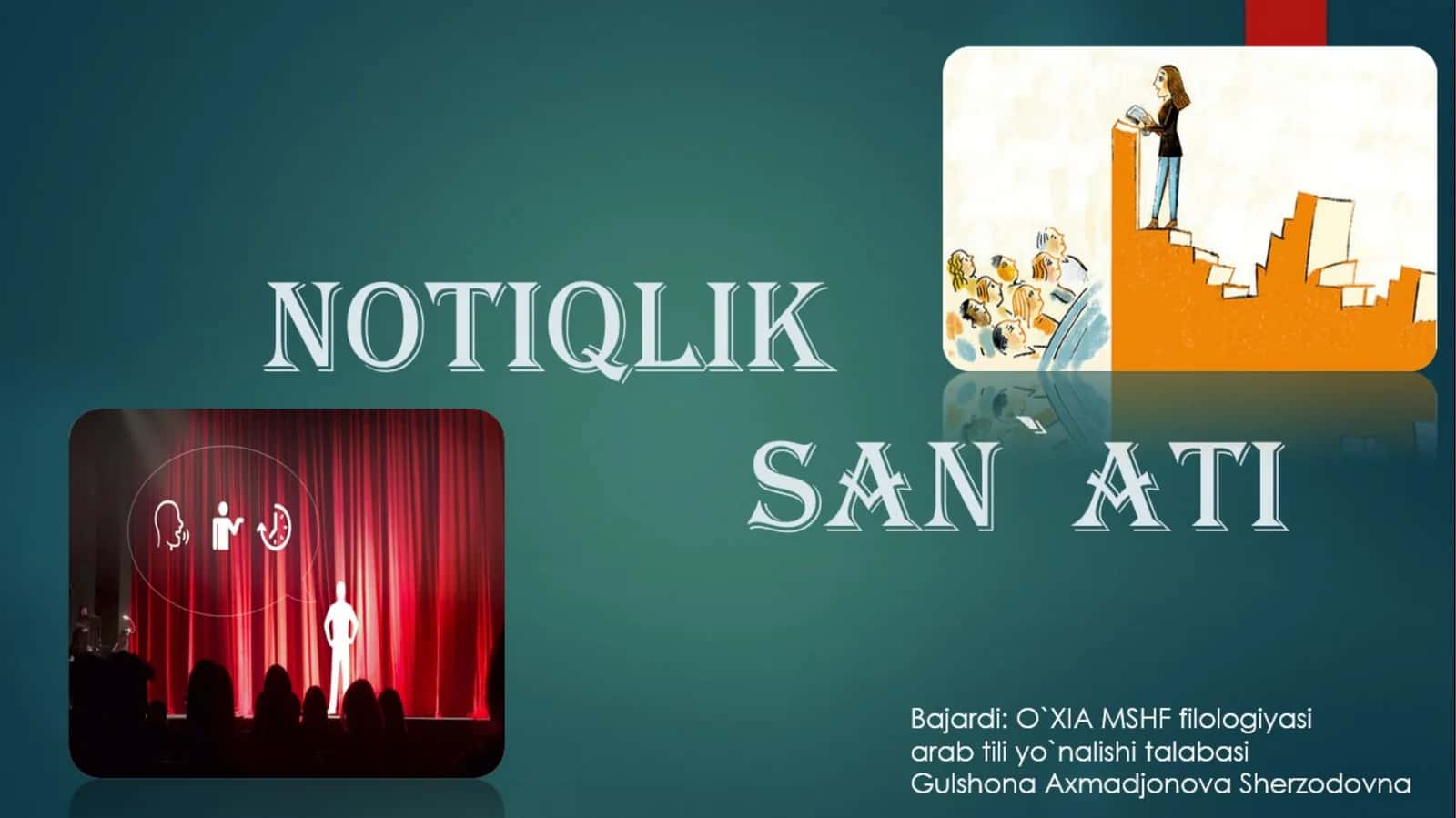PPT Nutq madaniyati. Notiqlik san'ati 1