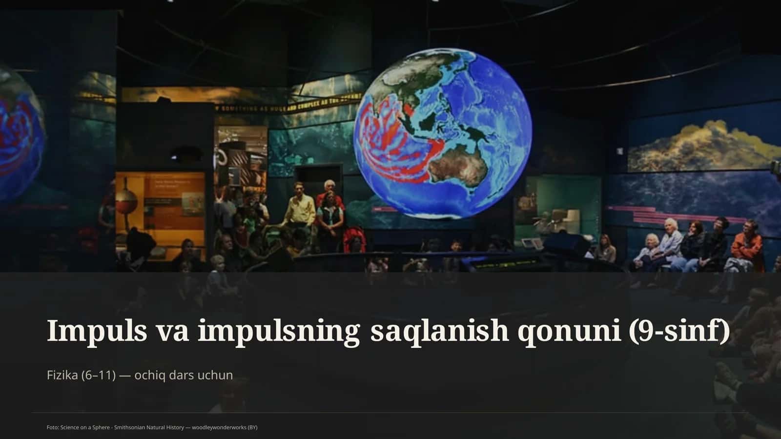 Impuls va impulsning saqlanish qonuni (9-sinf) 1