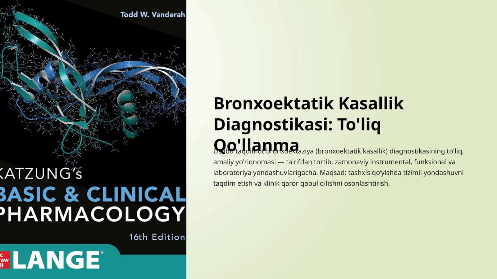 Bronxoektatik Kasallik Diagnostikasi: To'liq Qo'llanma 1