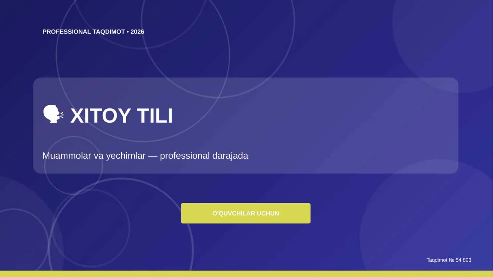 Xitoy Tili Muammolar va Yechimlar 1
