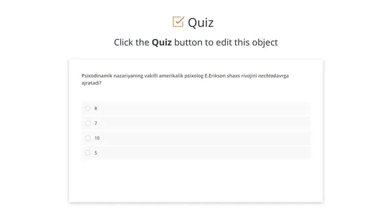 Quiz 1