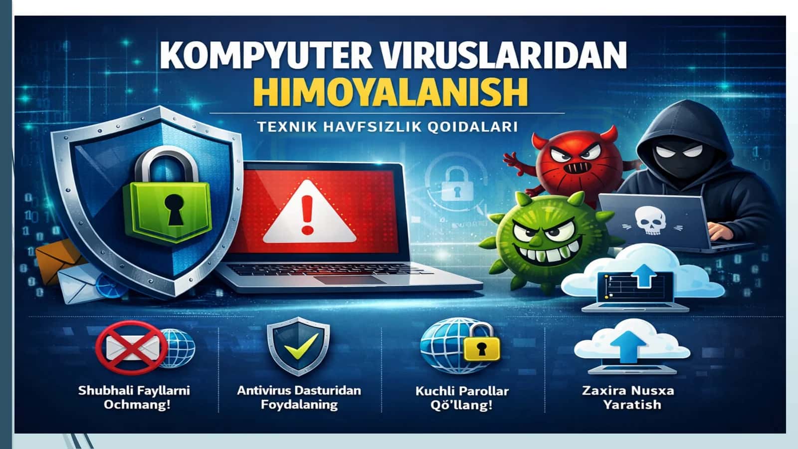 Kompyuter Viruslardan himoyalanish 1