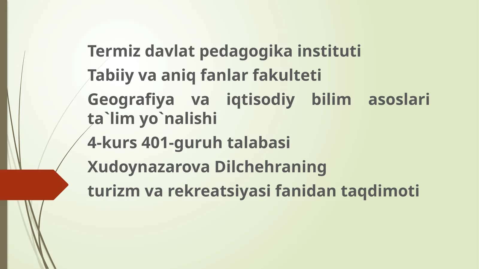 Tabiiy va aniq fanlar fakulteti 1