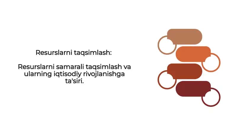 Resurslarni taqsimlash 1