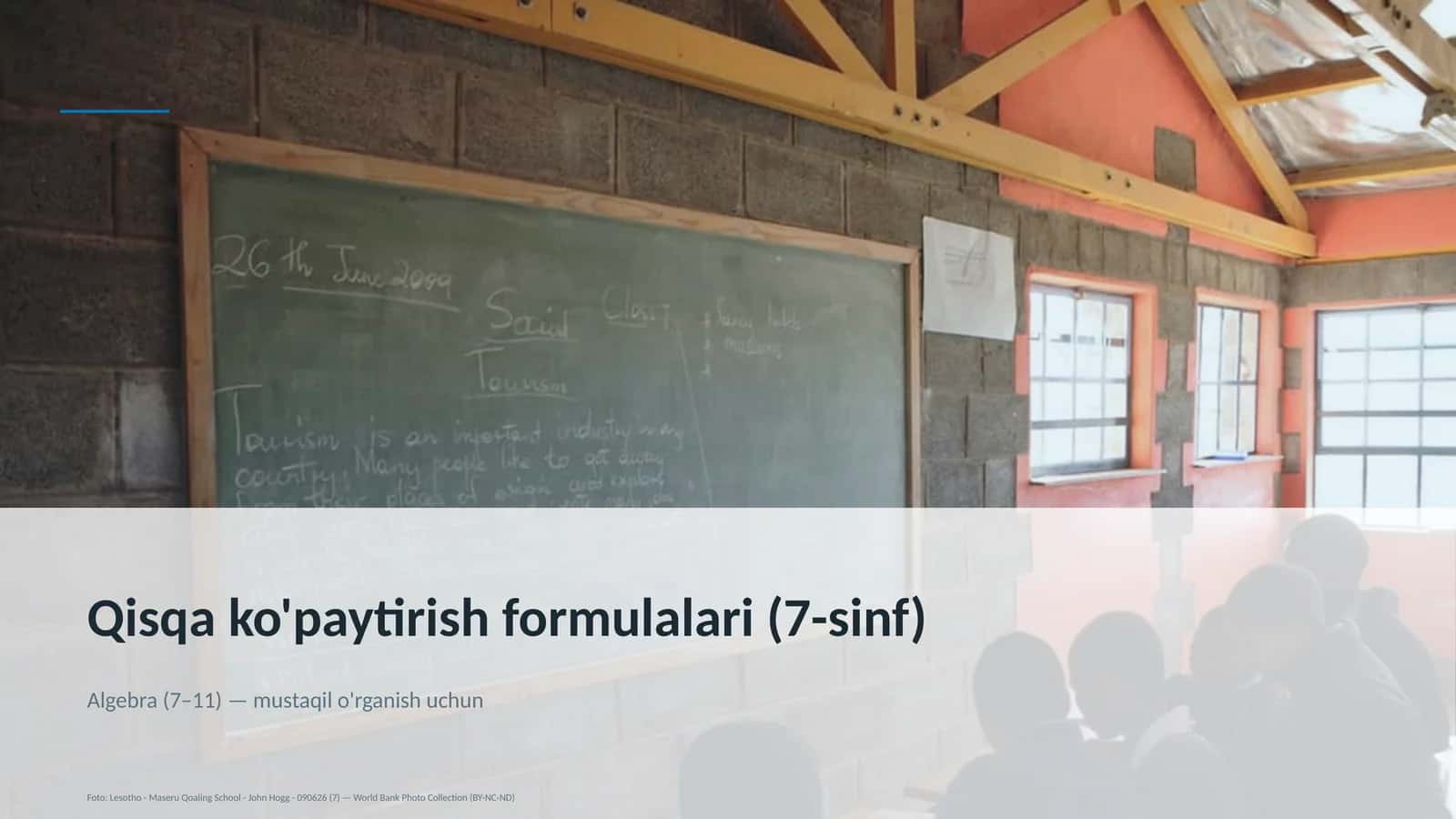 Qisqa ko'paytirish formulalari (7-sinf) 1