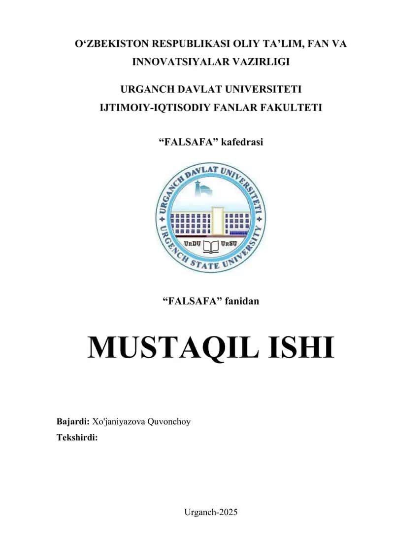 Abu Nasr Farobiy va Gʻazzoliyning falsafa ilmiga oid qarashlarini qiyosiy tahlil etish (Farobiyning Siyosat falsafasi va Gʻazzoliyning Kimyoi saodat asarlari asosida). 1