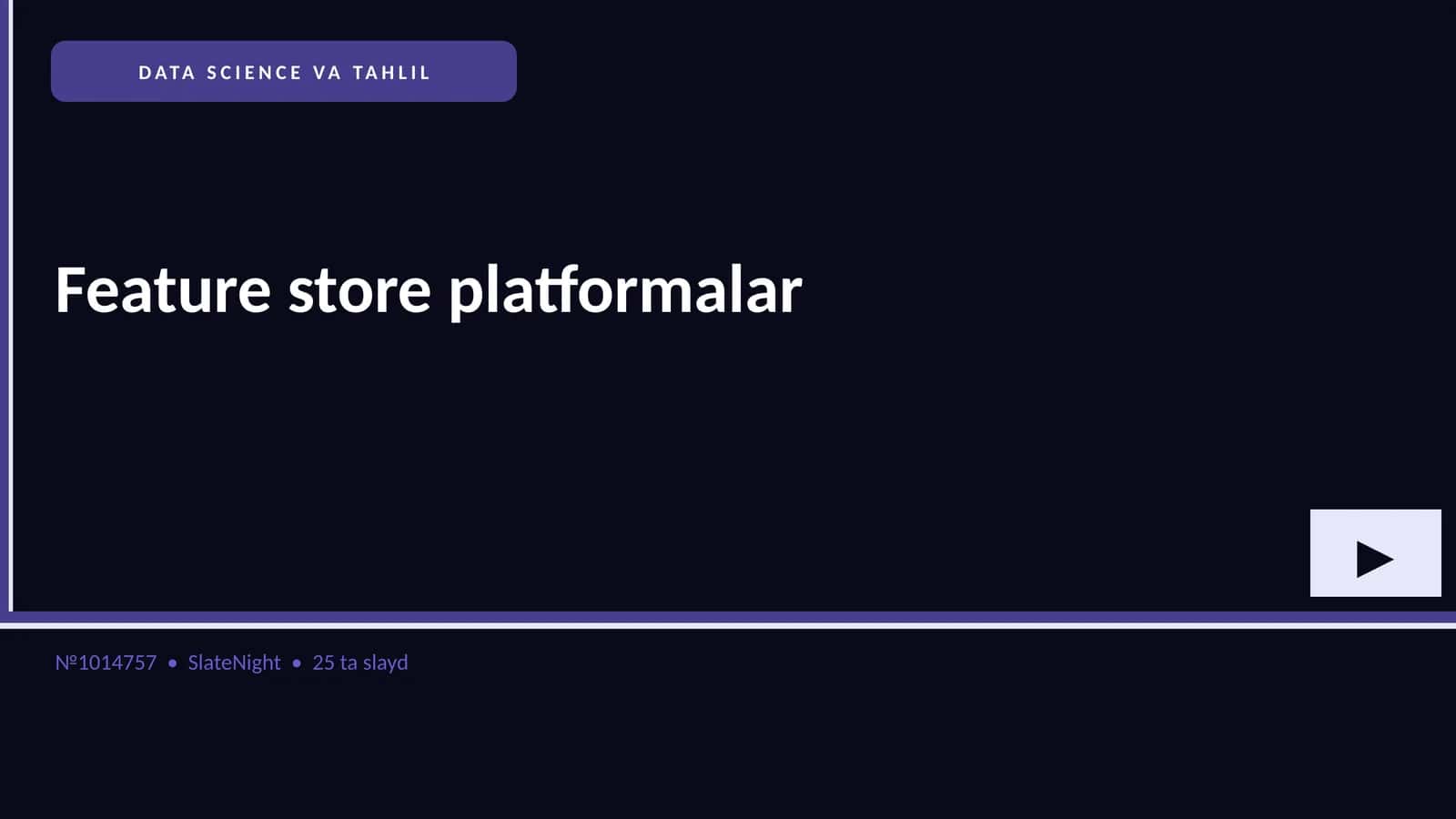 DATA SCIENCE VA TAHLIL 1