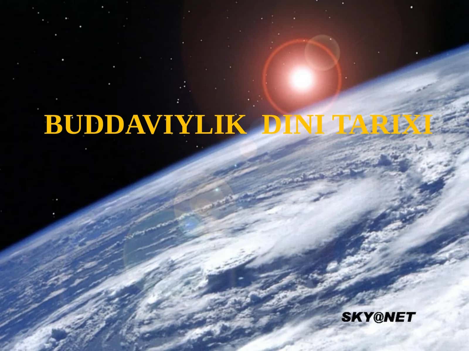 Buddaviylikdini Tarixi 1