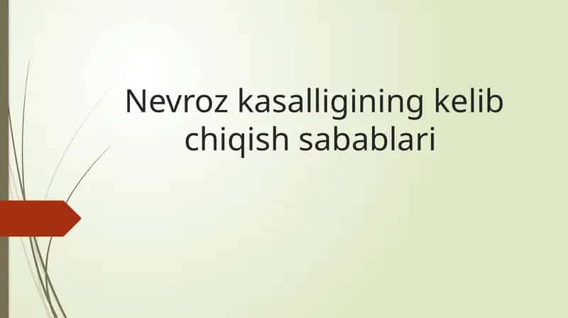 Nevrozkasalliginingkelibchiqishsabablari 1