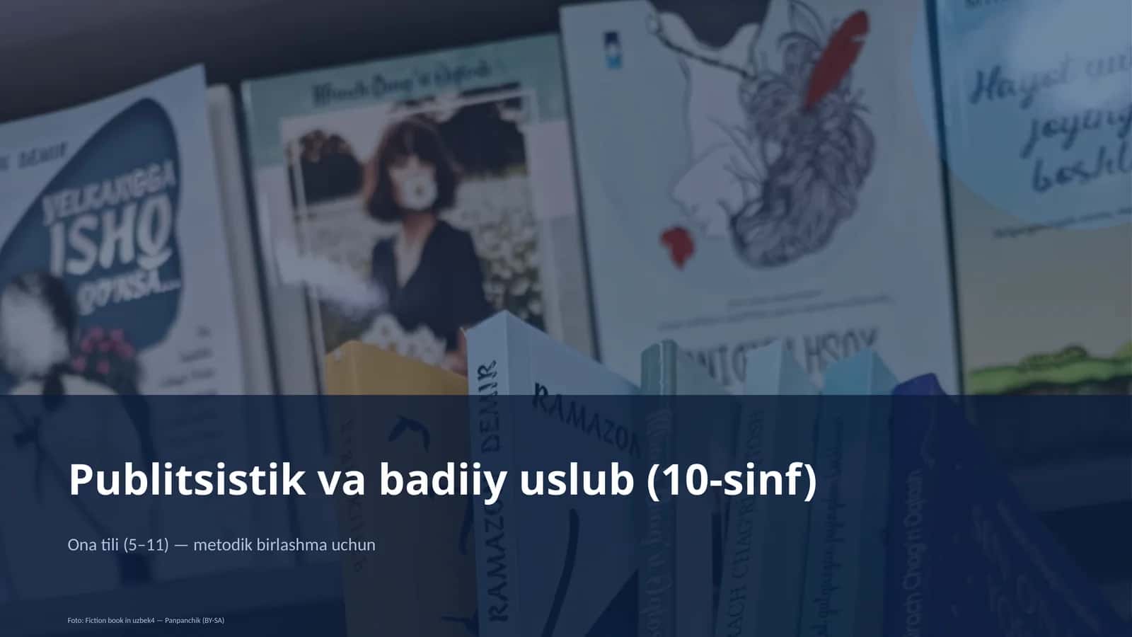 Publitsistik va badiiy uslub (10-sinf) 1