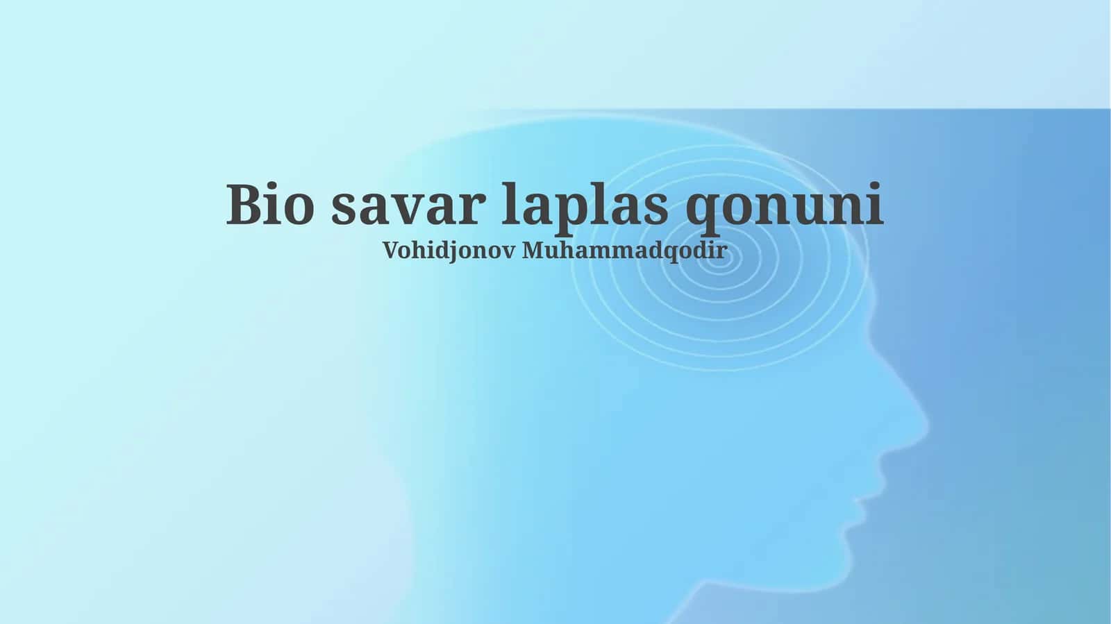 Bio-Savar qonuni 1