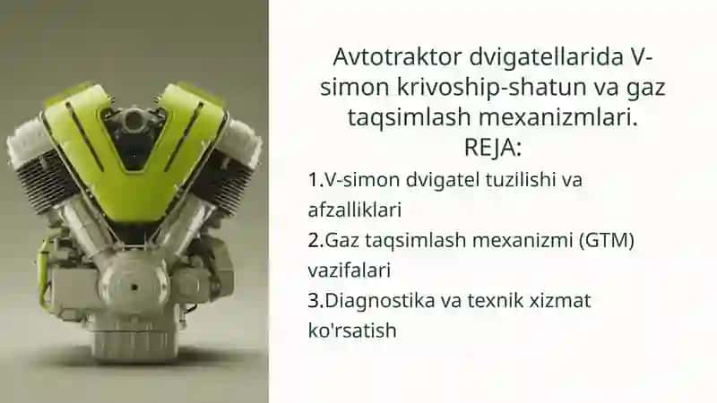 V-simon dvigatellarida