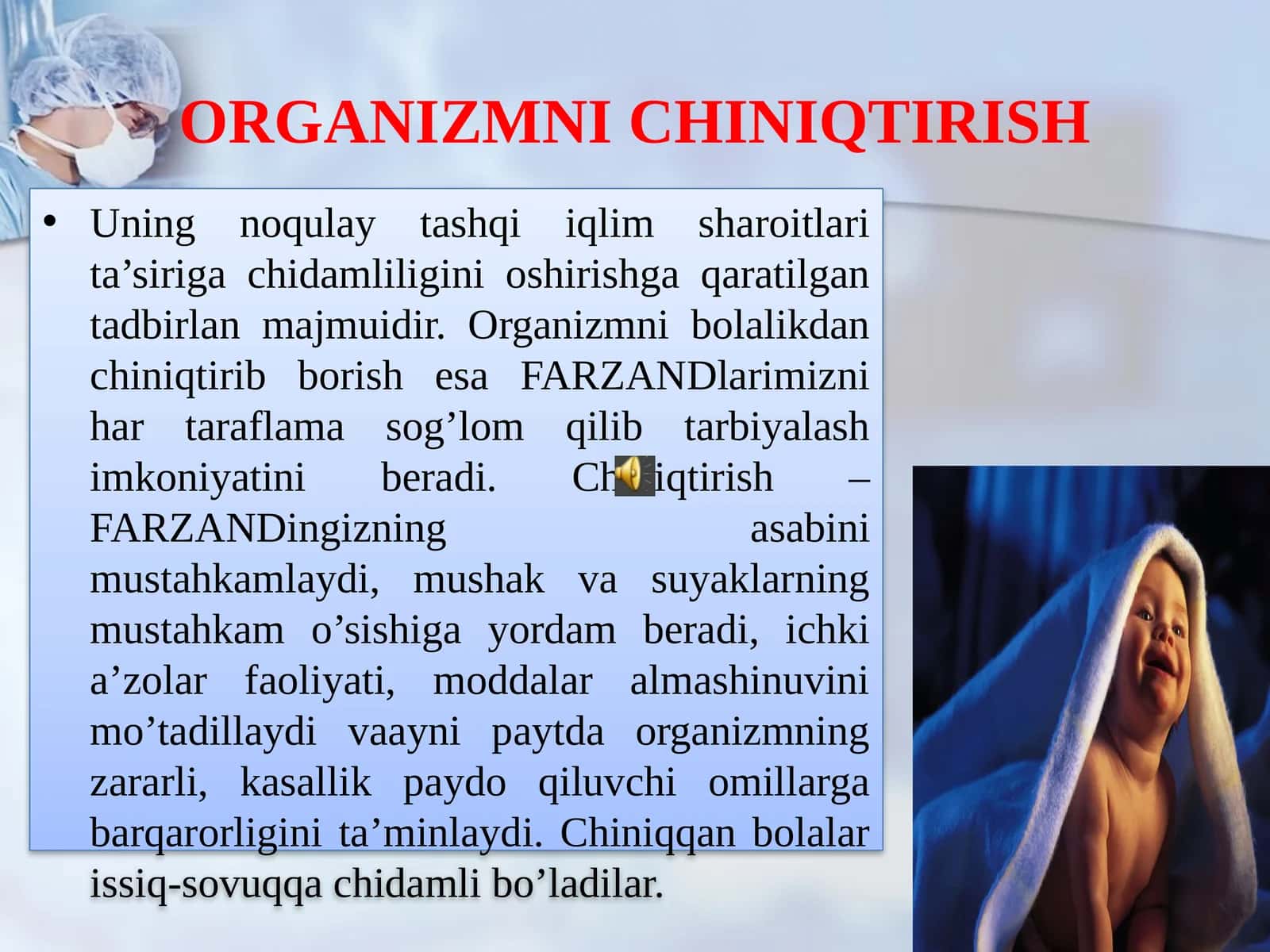 ORGANIZMNI CHINIQTIRISH 1