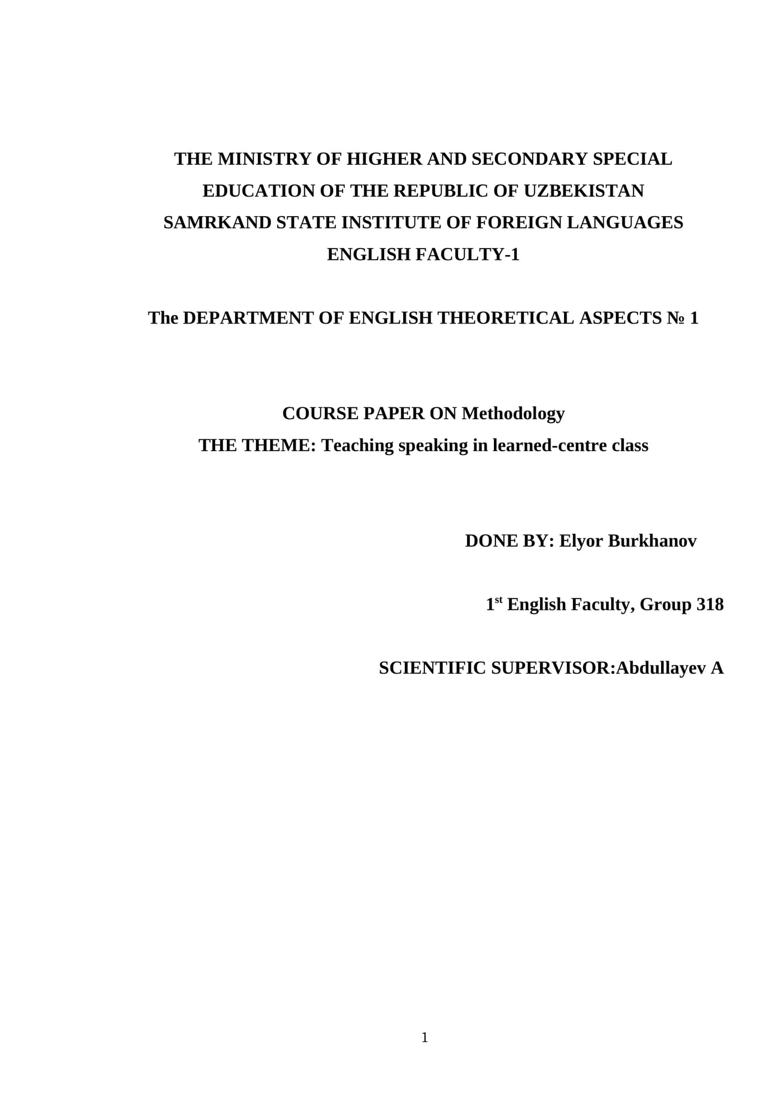 Methodology 1