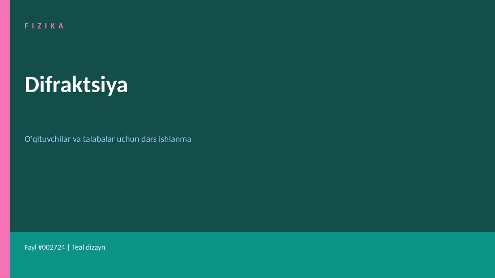 Difraktsiya 1
